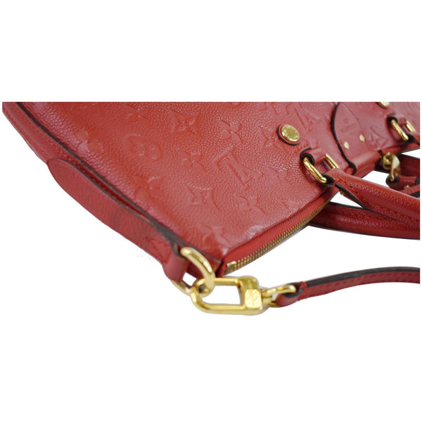 Lv Mazarine MM Monogram Empreinte Bag top corner