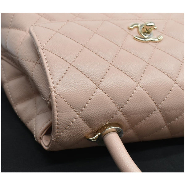 Chanel Coco Mini Top Handle Flap handbag - round bag