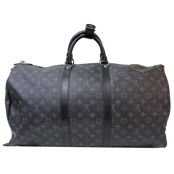 Louis Vuitton Keepall 55 Bandouliere Front Look Bag
