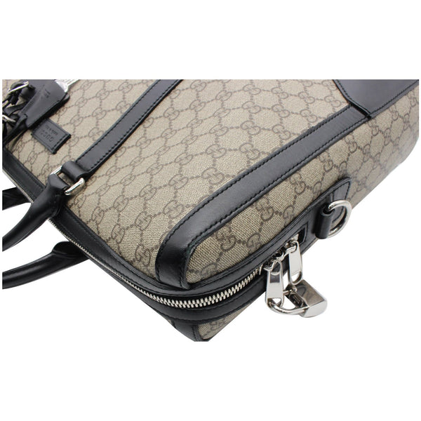 Gucci Eden GG Supreme Canvas Briefcase Bag - side view