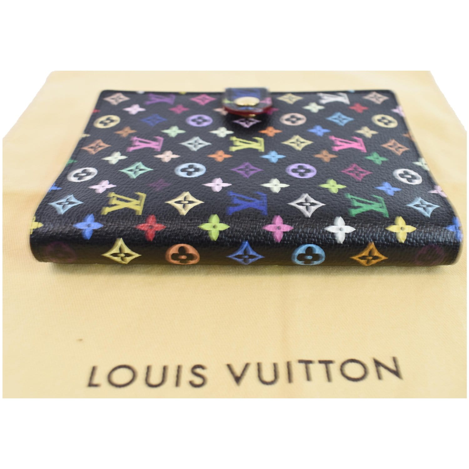 Louis Vuitton Agenda PM Multicolor Planner Cover Black