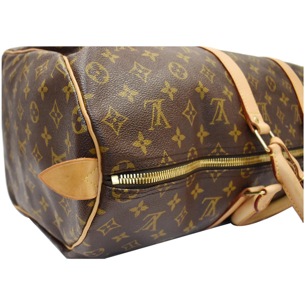 Louis Vuitton Keepall 45 Zip close Travel Bag
