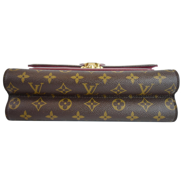 LOUIS VUITTON Victoire Monogram Canvas Shoulder Crossbody Bag Brown