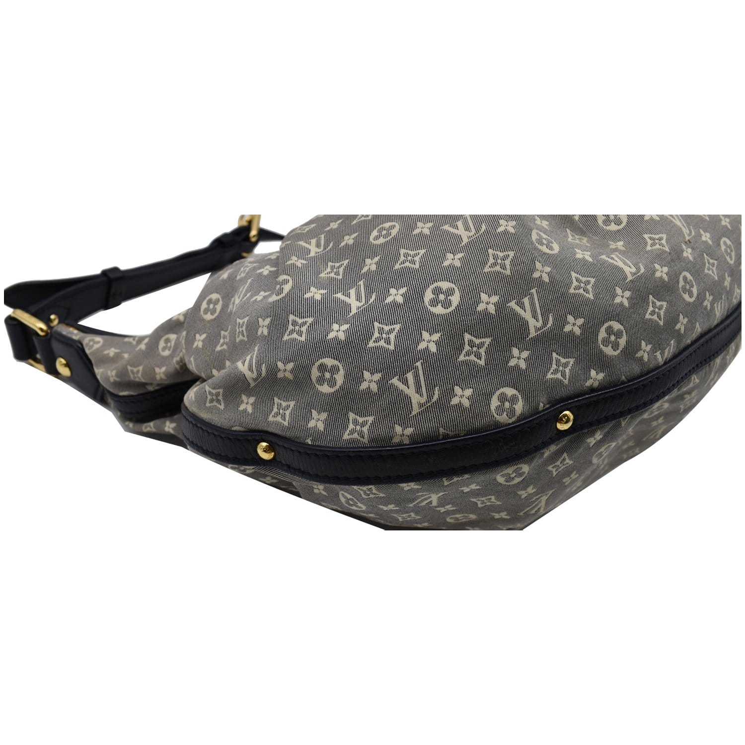 Louis Vuitton Ruiu Iton On My Side Mm 2Way Tote Bag Leather Canvas