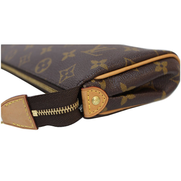 Louis Vuitton Pochette Eva Monogram Canvas Bag Zipper