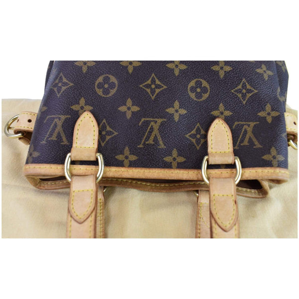 Louis Vuitton Batignolles Vertical Monogram Canvas Bag - top up view