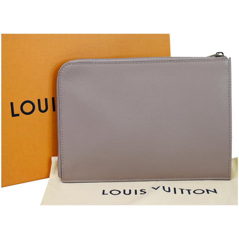 Louis Vuitton Jules PM Pochette Leather Clutch for women