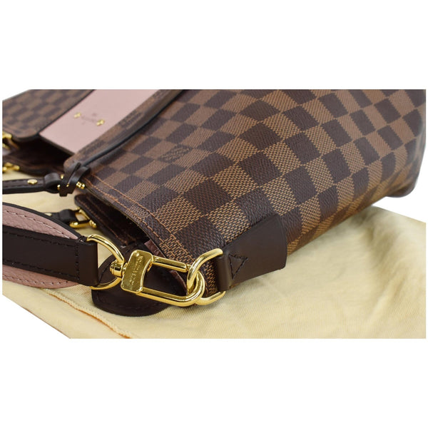LOUIS VUITTON Jersey Damier Ebene Shoulder Bag Magnolia