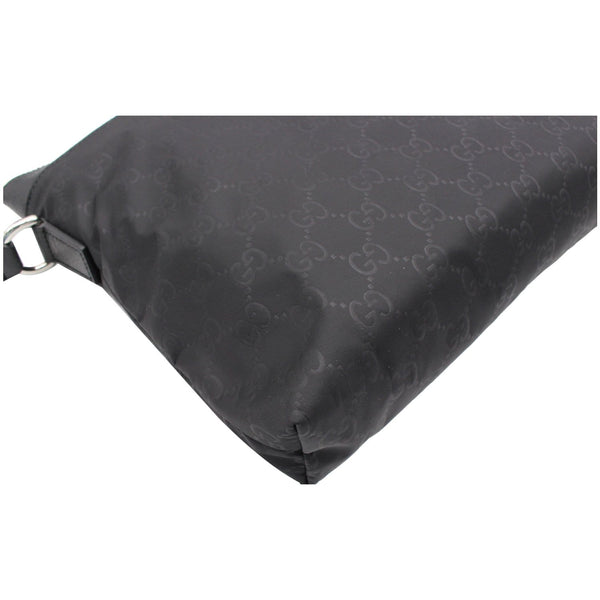 GUCCI GG Monogram Nylon Small Messenger Bag Black 510342