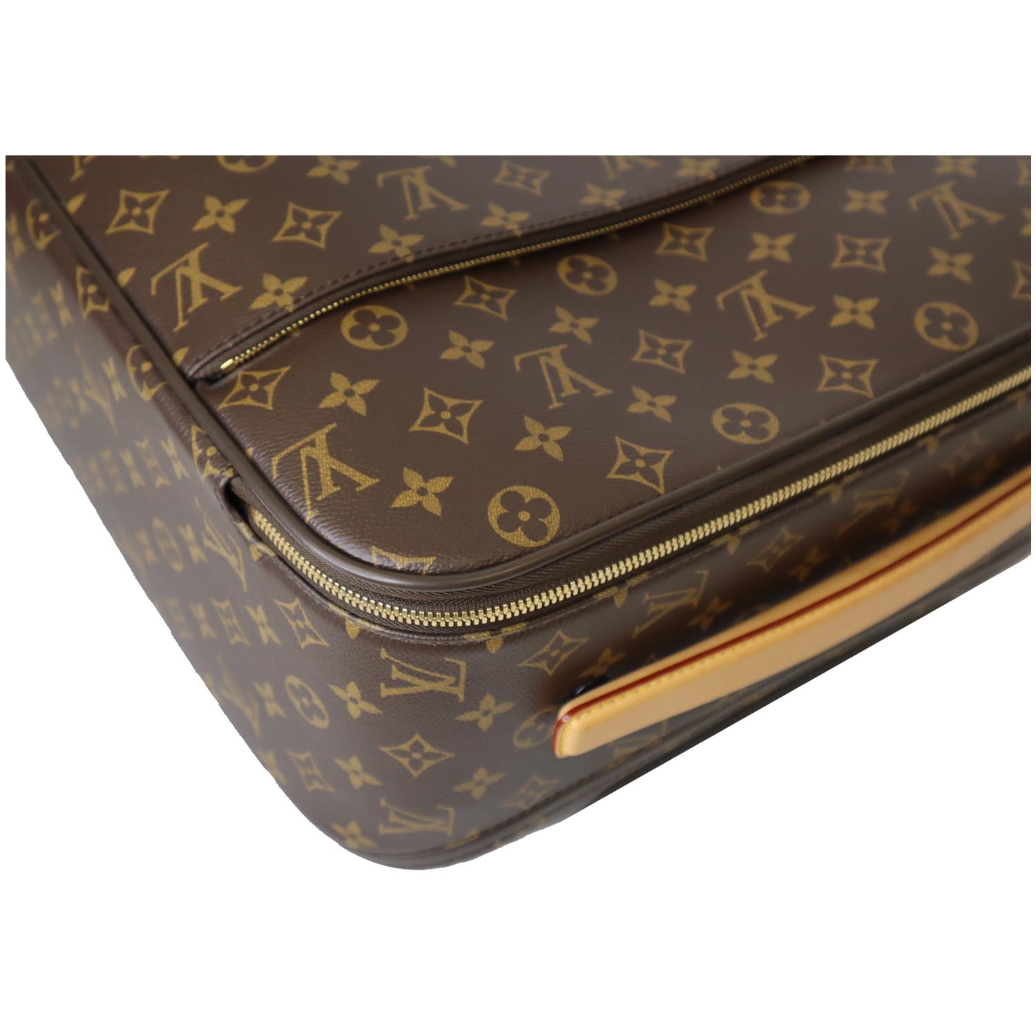 Pegase cloth travel bag Louis Vuitton Brown in Cloth - 35569879