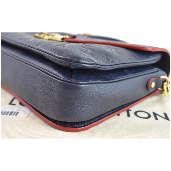 authentic LV Metis Pochette Empreinte Leather Bag