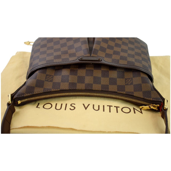 LOUIS VUITTON Bloomsbury PM Damier Ebene Shoulder Bag Brown
