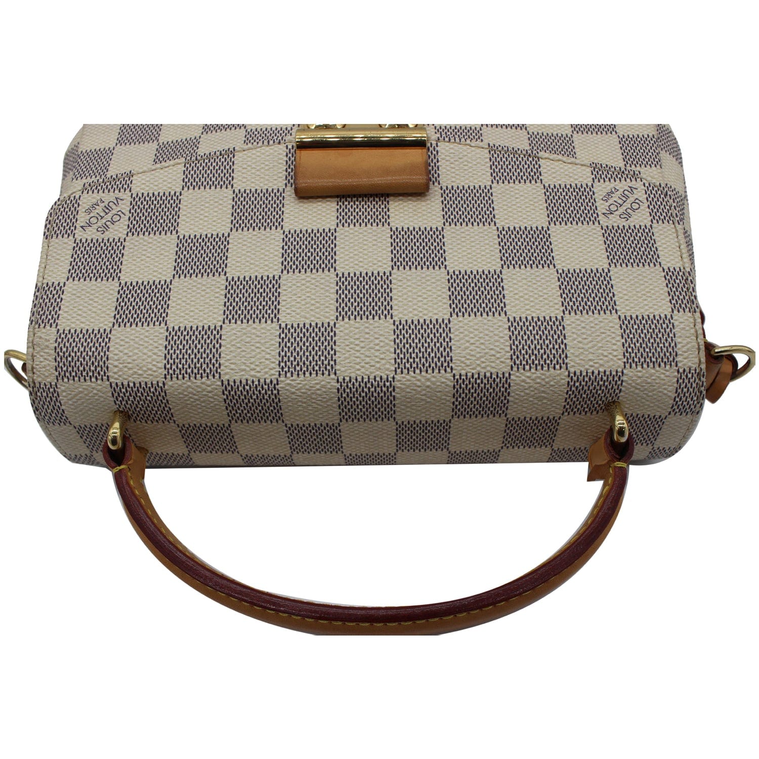 Louis Vuitton Damier Azur Canvas Croisette Crossbody Bag - ShopperBoard