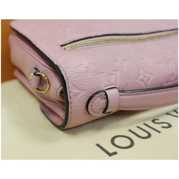 seams LV Metis Pochette Empreinte Leather Bag