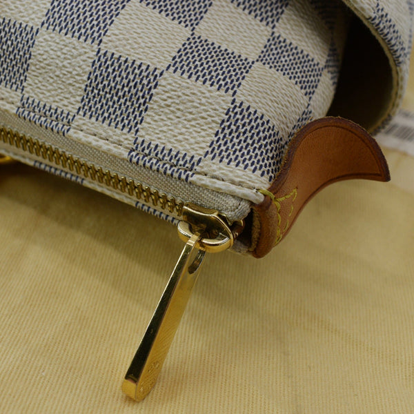 LOUIS VUITTON Totally PM Damier Azur Shoulder Bag White