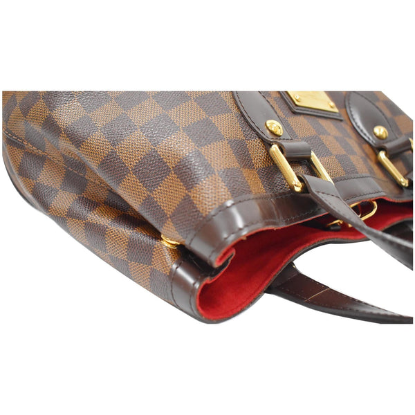 Louis Vuitton Hampstead PM Damier Ebene Shoulder Bag corner view