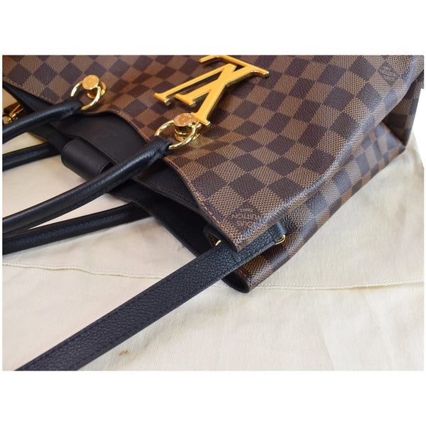 LOUIS VUITTON LV Riverside Damier Ebene Shoulder Bag Noir