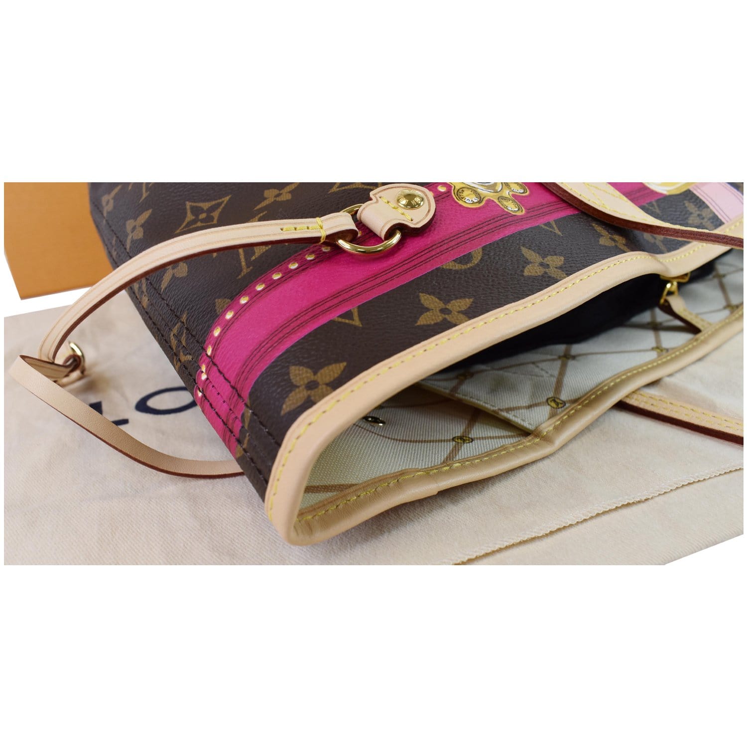 Louis Vuitton Brown Monogram Summer Trunks Neverfull MM Leather Cloth  ref.971923 - Joli Closet