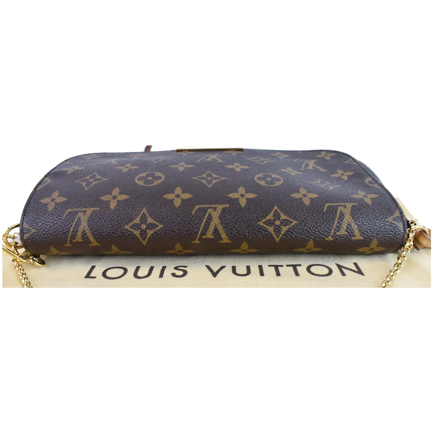 Louis Vuitton Favorite Mm 2017 Brown Damier Ébène Canvas Cross