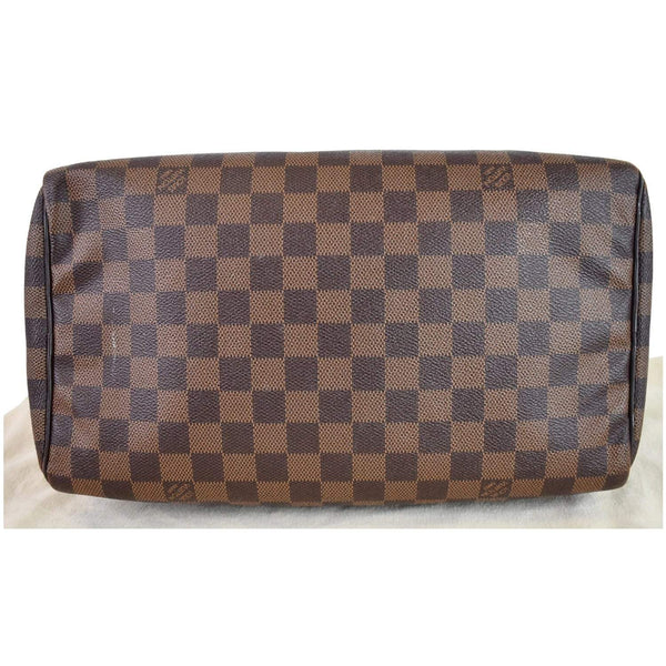 LOUIS VUITTON Speedy 30 Damier Ebene Satchel Bag Brown