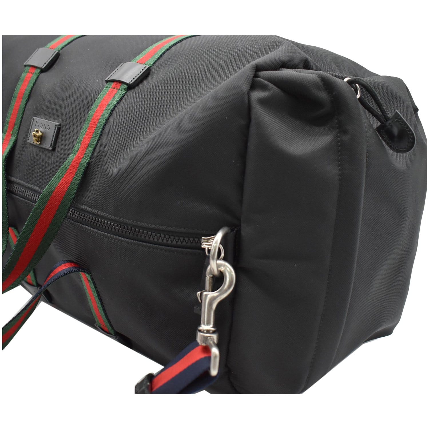 Gucci Technical Canvas Duffle Bag in Black for Men