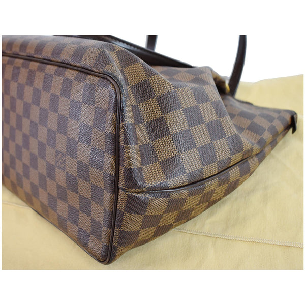 LOUIS VUITTON Westminster GM Damier Ebene Tote Shoulder Bag Brown
