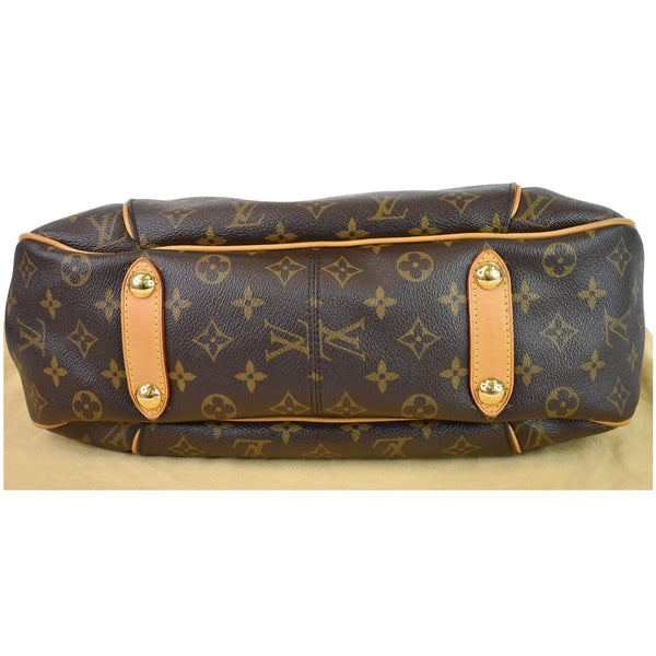 Louis Vuitton Galliera PM Monogram Canvas Shoulder Bag - bottom buttons