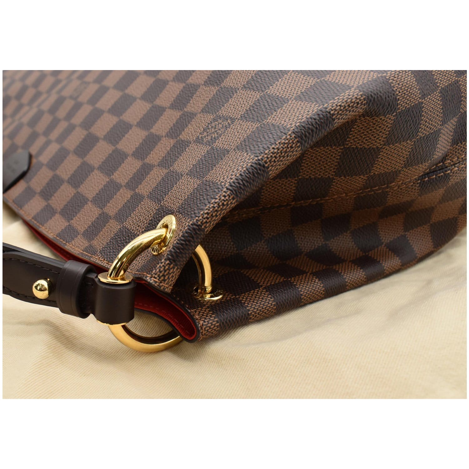 Louis Vuitton Graceful MM Damier Ebene, Luxury, Bags & Wallets on
