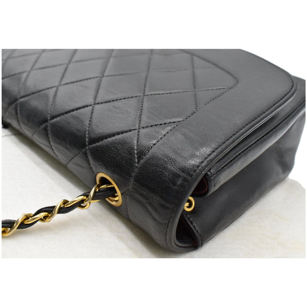 Chanel Diana Flap Quilted Lambskin Leather Shoulder Bag