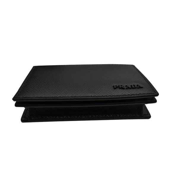 Prada Saffiano Leather Active Card Holder Wallet
