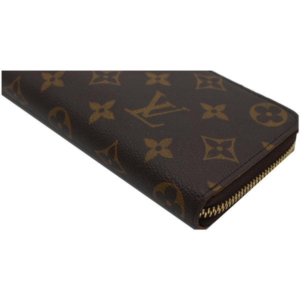 LOUIS VUITTON Clemence Monogram Canvas Zippy Wallet Rose Ballerine