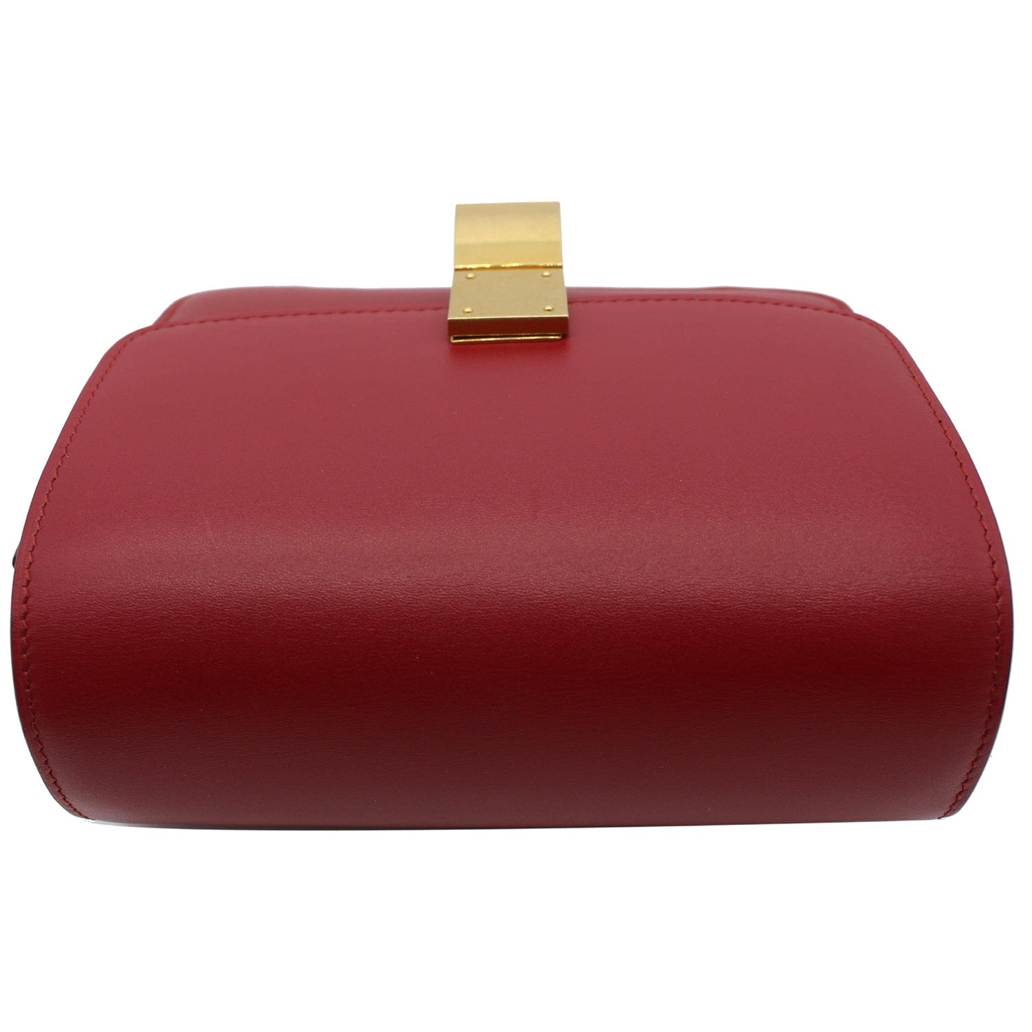 Celine Medium Classic Box Flap Red Calfskin – Coco Approved Studio