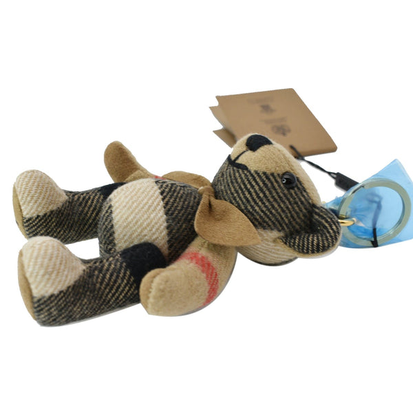 BURBERRY Thomas Bear House Check Bag Charm Gold - Hot Deals