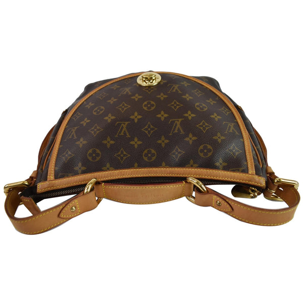 Louis Vuitton Tulum GM Monogram Canvas Bag top front side