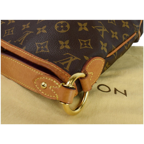 Louis Vuitton Delightful PM Monogram Canvas Hobo Bag - top bag corner