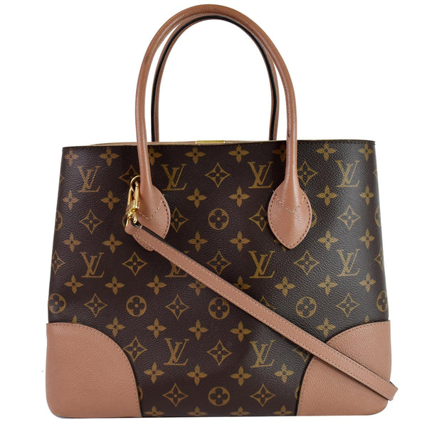 Louis Vuitton Flandrin Monogram Canvas Shoulder Handbag - front view