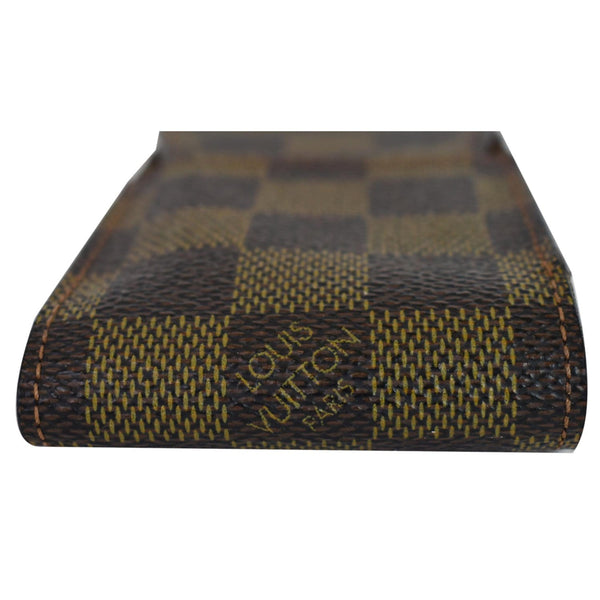 LOUIS VUITTON Damier Ebene Etui Cigarette Case Brown