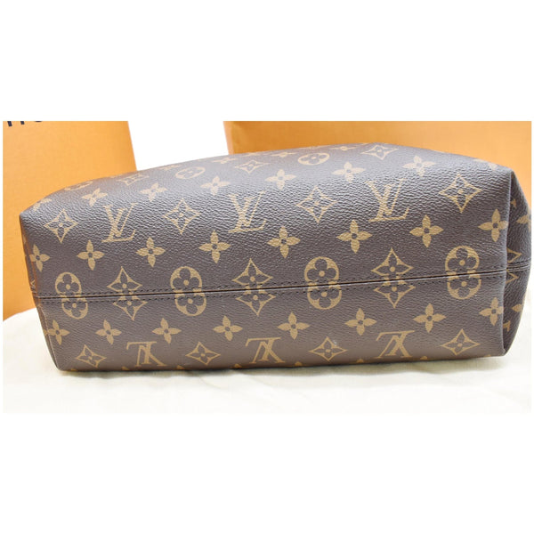 LOUIS VUITTON Graceful PM Monogram Canvas Shoulder Bag Brown
