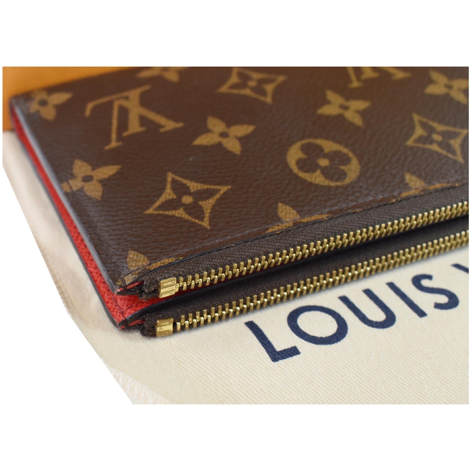 Louis Vuitton Adele Compact Wallet Monogram Canvas Brown 1959161