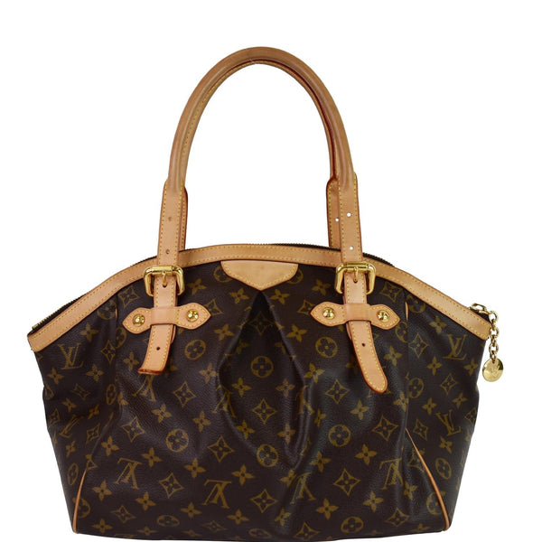 LOUIS VUITTON Tivoli GM Monogram Canvas Shoulder Bag Brown