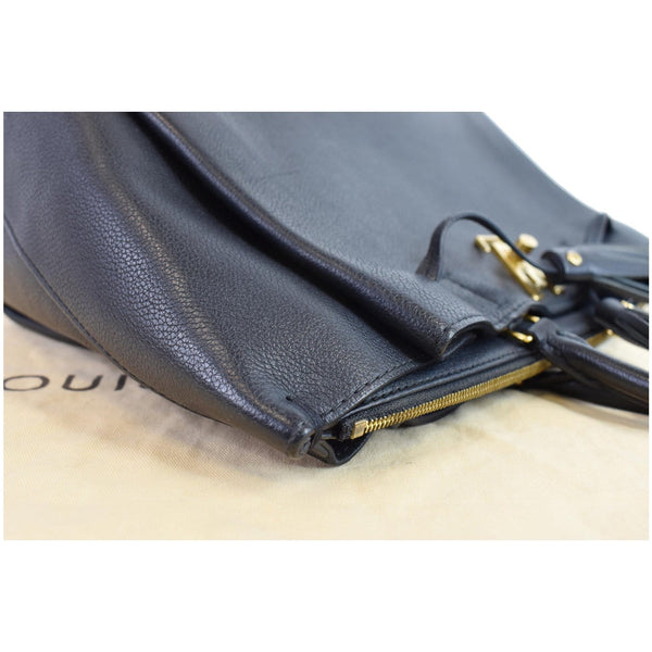 Louis Vuitton Lockmeto Calfskin Leather Zipper bag