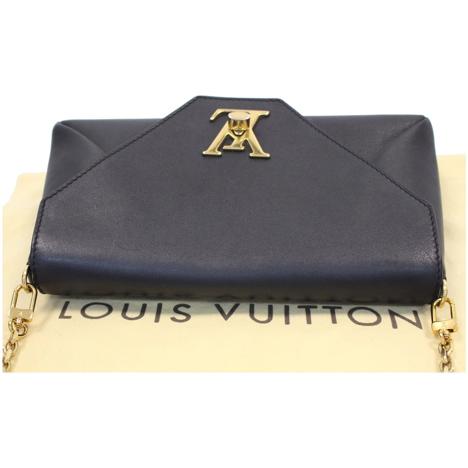 Louis Vuitton Black Leather Studded Love Note (Authentic Pre-Owned) -  ShopStyle Shoulder Bags