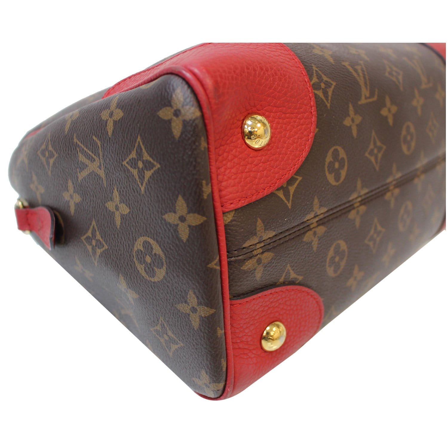 On My Side bag in red monogram canvas Louis Vuitton - Second Hand