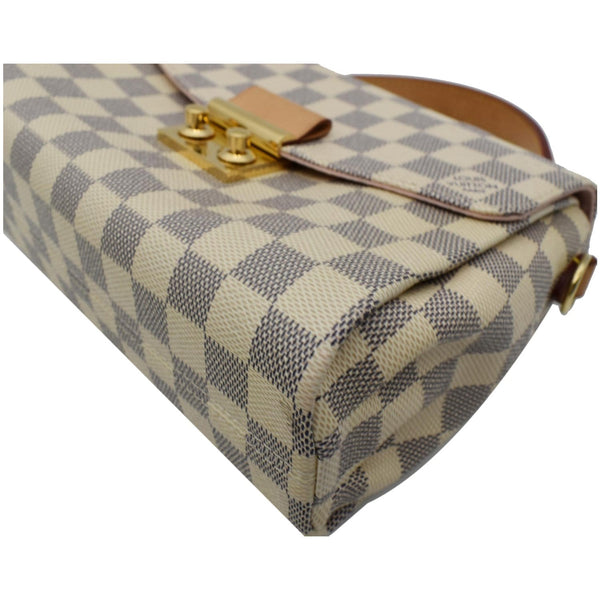 Louis Vuitton Croisette Damier Azur Shoulder Crossbody Bag