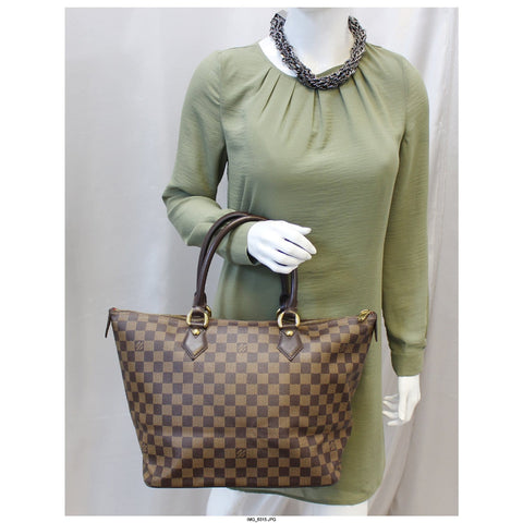 LOUIS VUITTON Saleya MM Damier Ebene Shoulder Bag-US