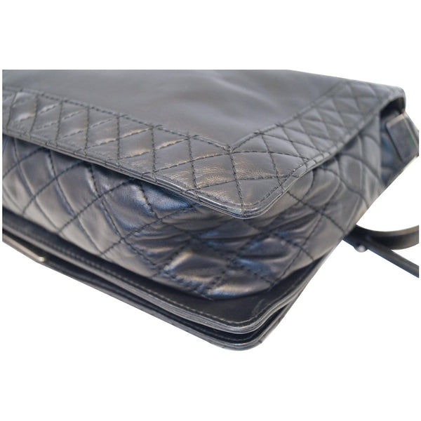 Chanel Boy Flap Bag Enchained Medium Calfskin Leather exterior