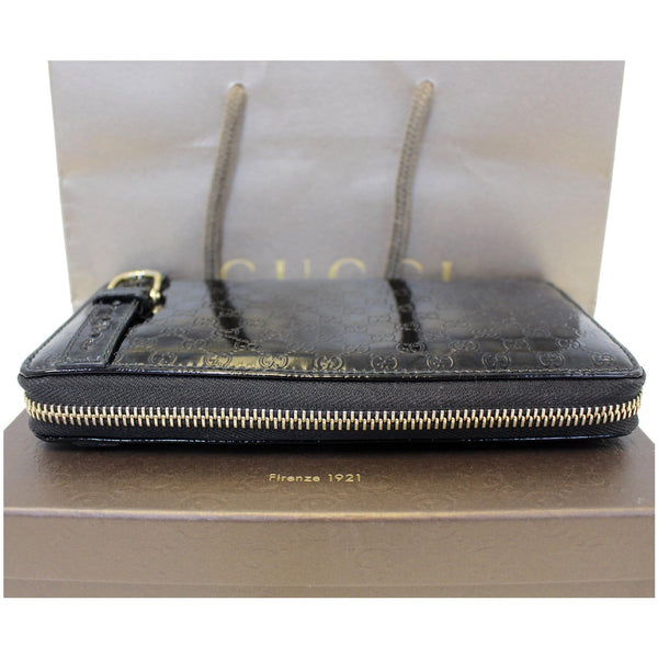 Gucci Wallet Nice Microguccissima Patent Leather - front view