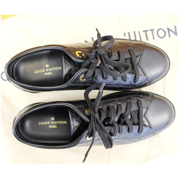 Louis Vuitton Black Monogram 37 1/2 Sneaker