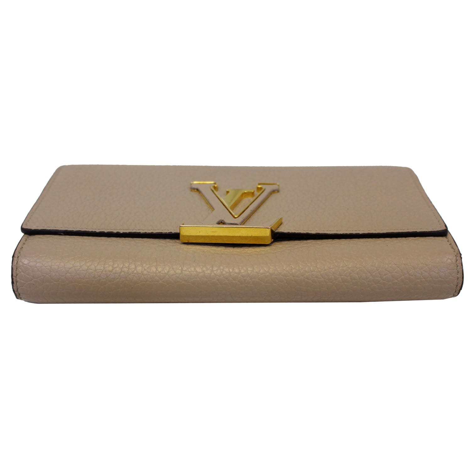 Pre-Owned Louis Vuitton LOUIS VUITTON Portefeuille Capucine Compact Folding  Wallet with Hook LV Leopard M45857 (Like New) 