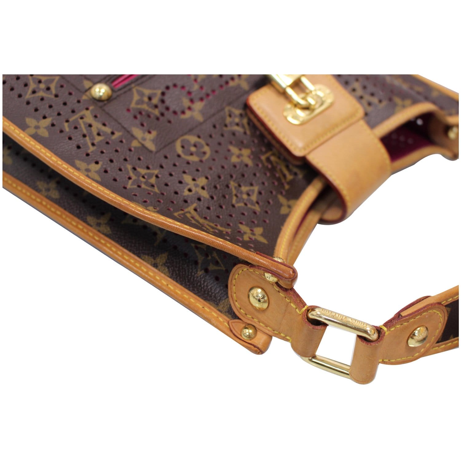 LOUIS VUITTON Perforated Musette Monogram Canvas Crossbody Bag Brown-US